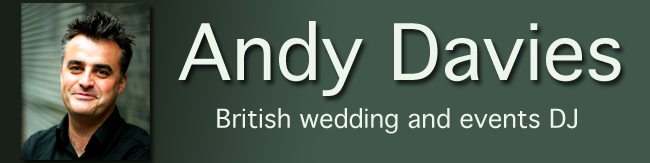 French wedding DJ Andy Davies